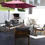 Villatimahe 4 Etoiles Vue Montagnes Au Calme 6 Min Des Plages فيلة يورونْيِ